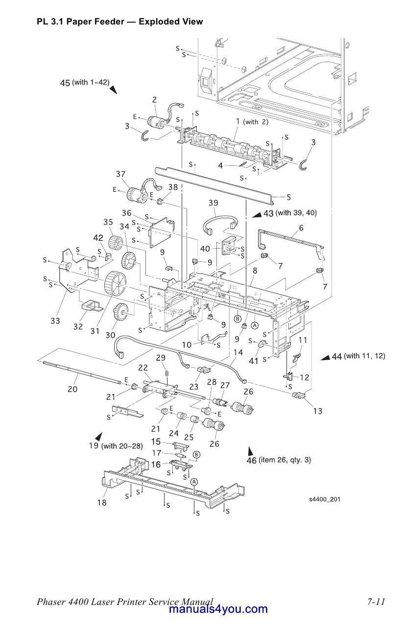 Xerox Phaser 4400 Parts List and Service Manual-6